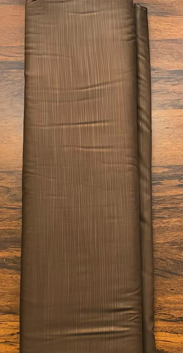 SLUB WASH-N-WEAR (COLOR DARK BROWN)